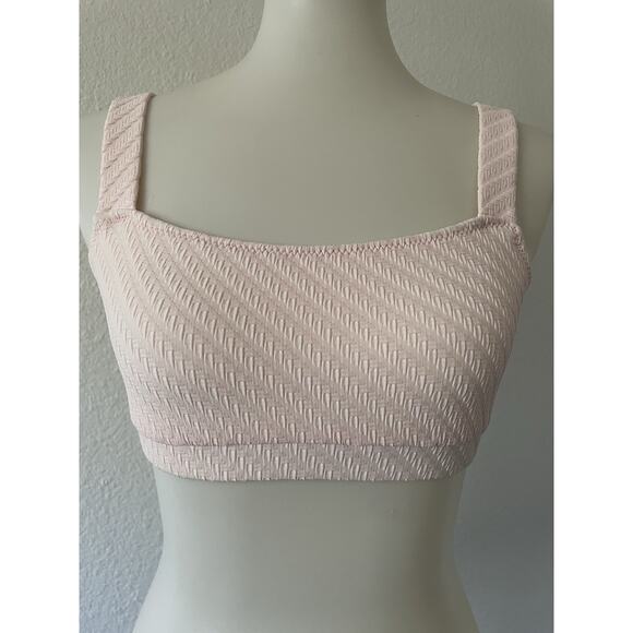 Solid & Striped Swim Pullover Bikini Top Textured Swimwear - Picture 2 of 8